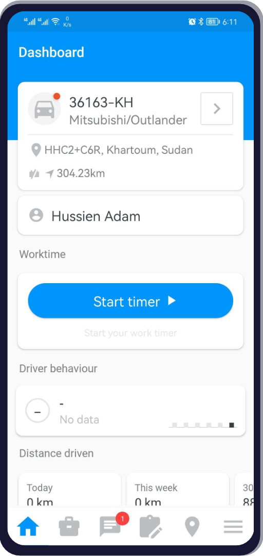 Eptikar Fleet Driver App